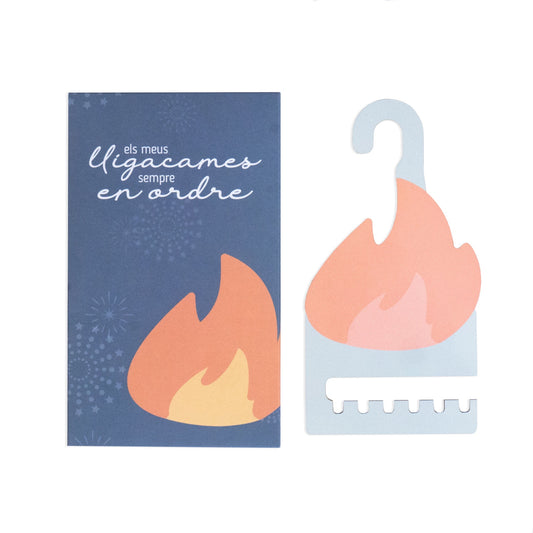 Percha Fallera ELS MEUS LLIGACAMES SEMPRE EN ORDRE