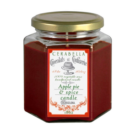 Vela Perfumada APPLE PIE & SPICE 300gr - CERABELLA