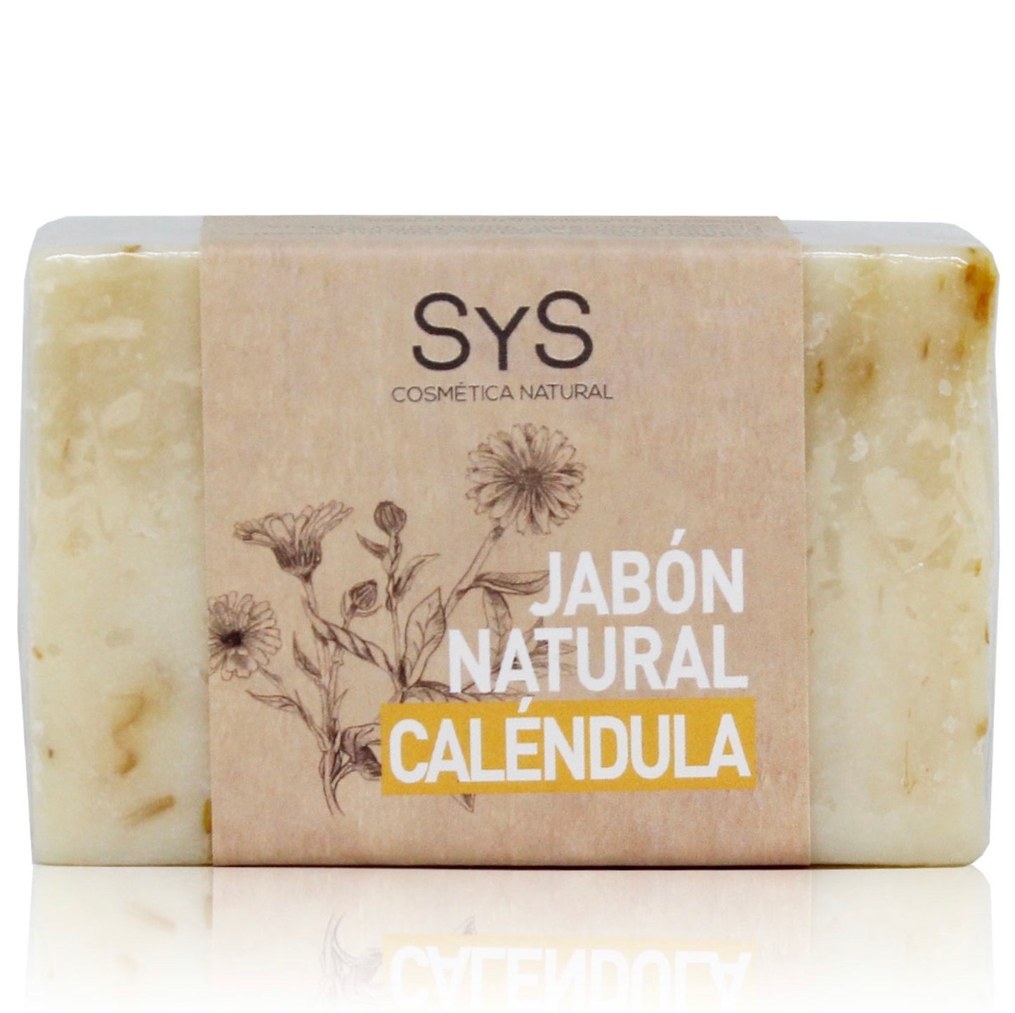 Jabón Natural 100gr CALÉNDULA- SYS COSMÉTICA NATURAL
