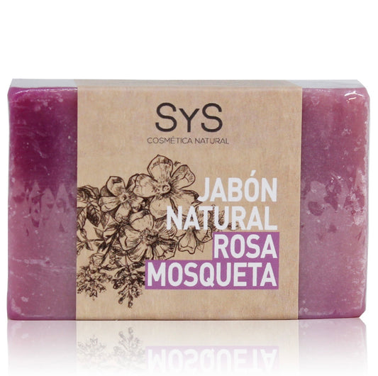 Jabón Natural 100gr ROSA MOSQUETA- SYS COSMÉTICA NATURAL