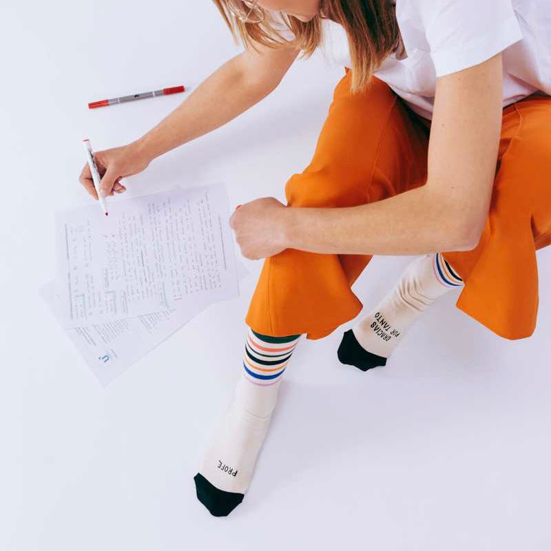 Calcetines PROFE, GRACIAS POR TANTO - UO*