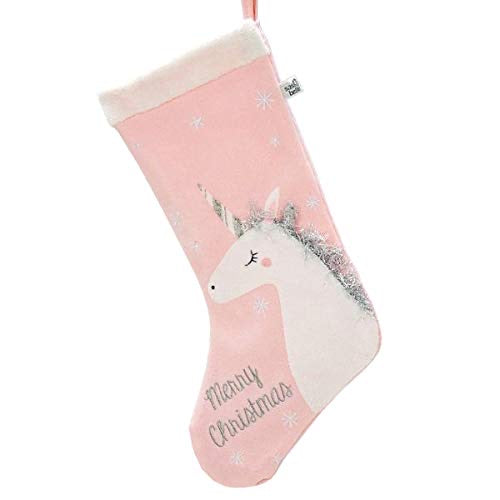 CALCETÍN NAVIDAD UNICORNIO GRANDE