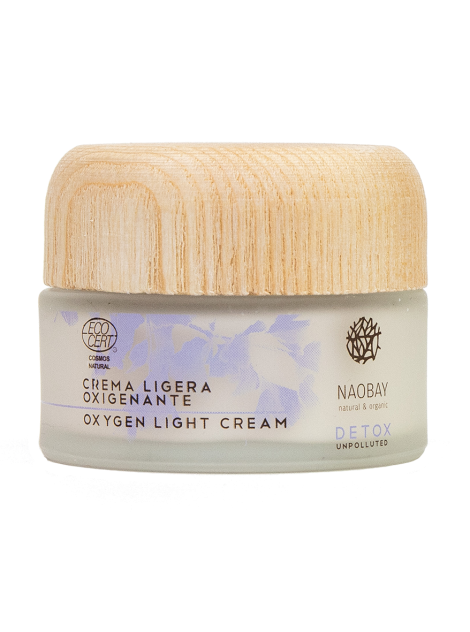 CREMA LIGERA OXIGENANTE DETOX Oxygen light cream- Naobay natural&Organic