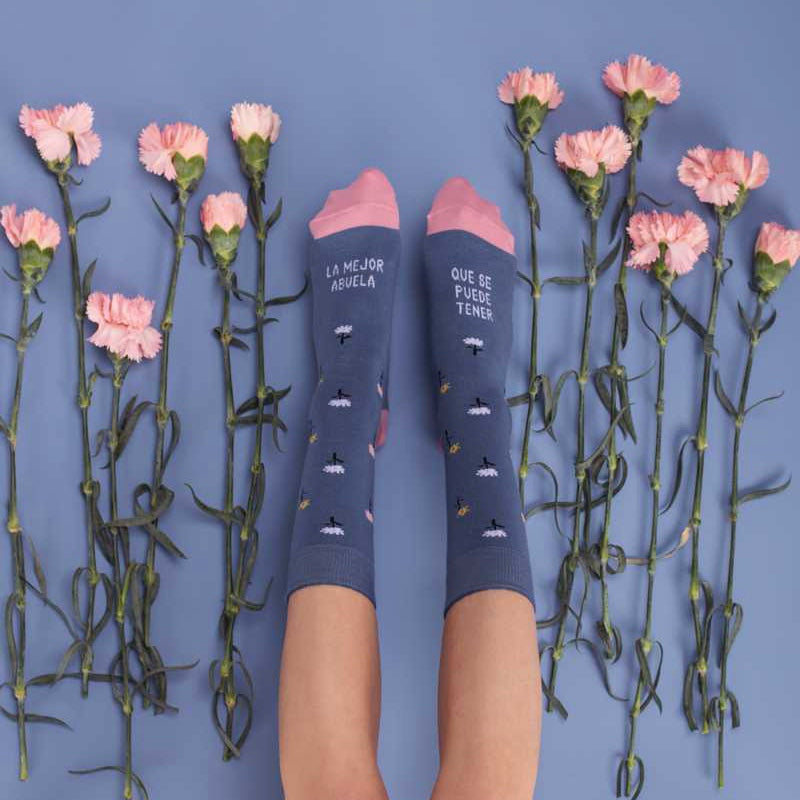 Calcetines LA MEJOR ABUELA QUE SE PUEDE TENER - UO*