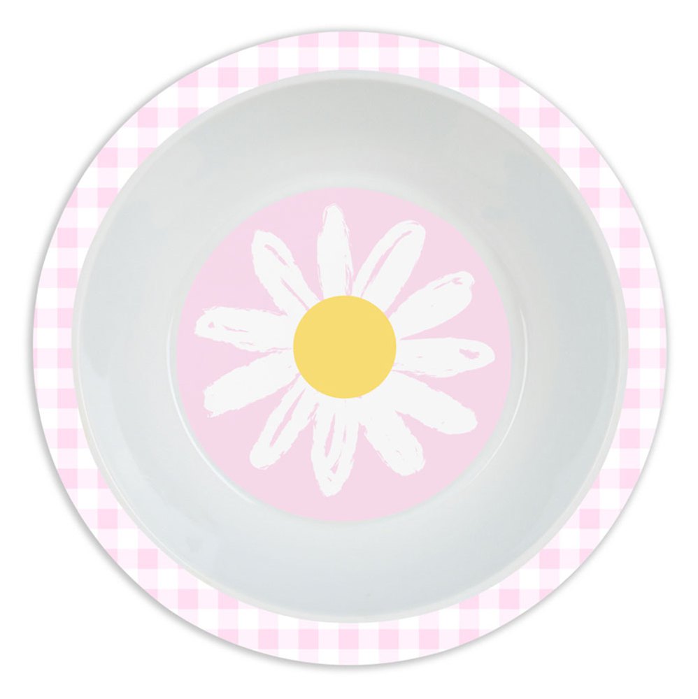 Set Platos y Cubiertos FLORES Preescolar - Safta