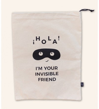 Bolsa de tela AMIGO INVISIBLE - UO*