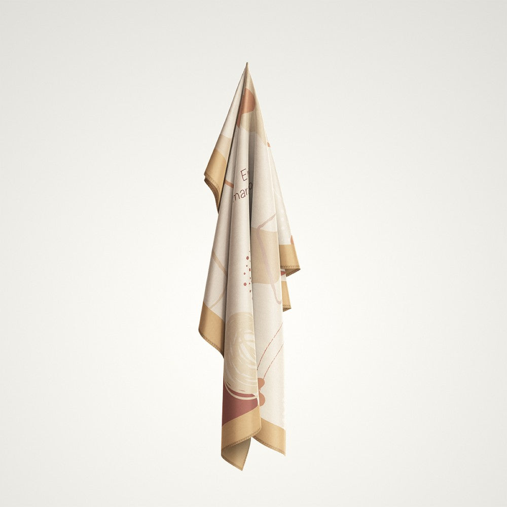 Pañuelo 90x90 ERES MARAVILLOSA - The Great Moustache