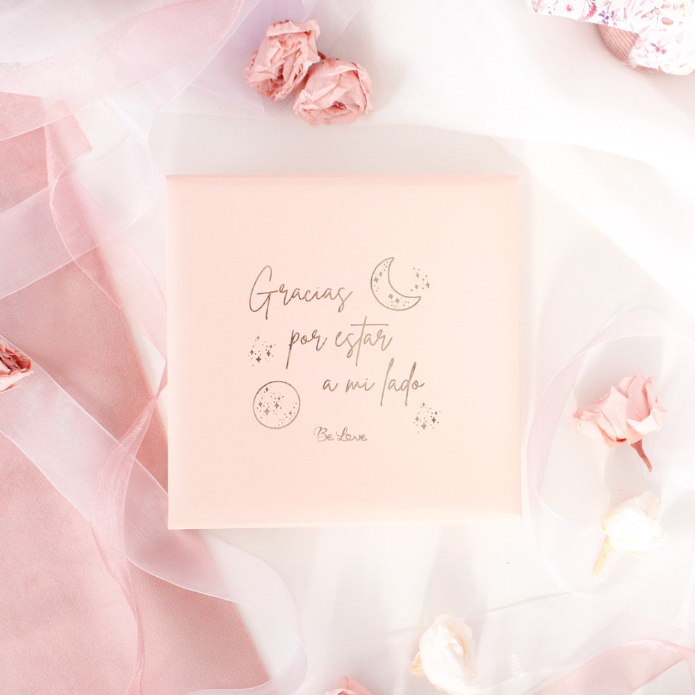 Caja Premium Joyería- Gracias por estar a mi lado- Be Love