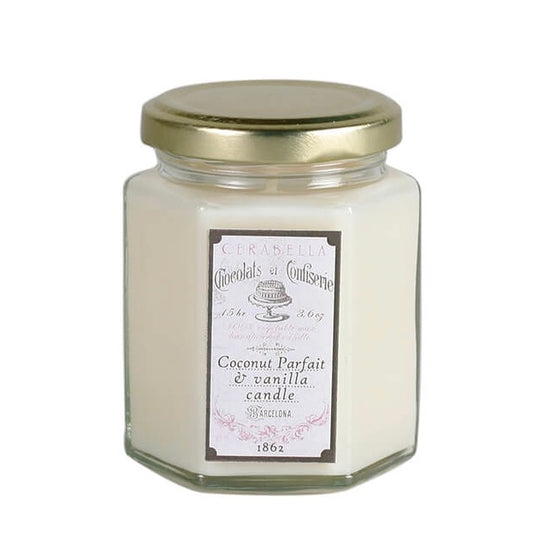 Vela Perfumada COCONUT & VANILLA 100gr - CERABELLA