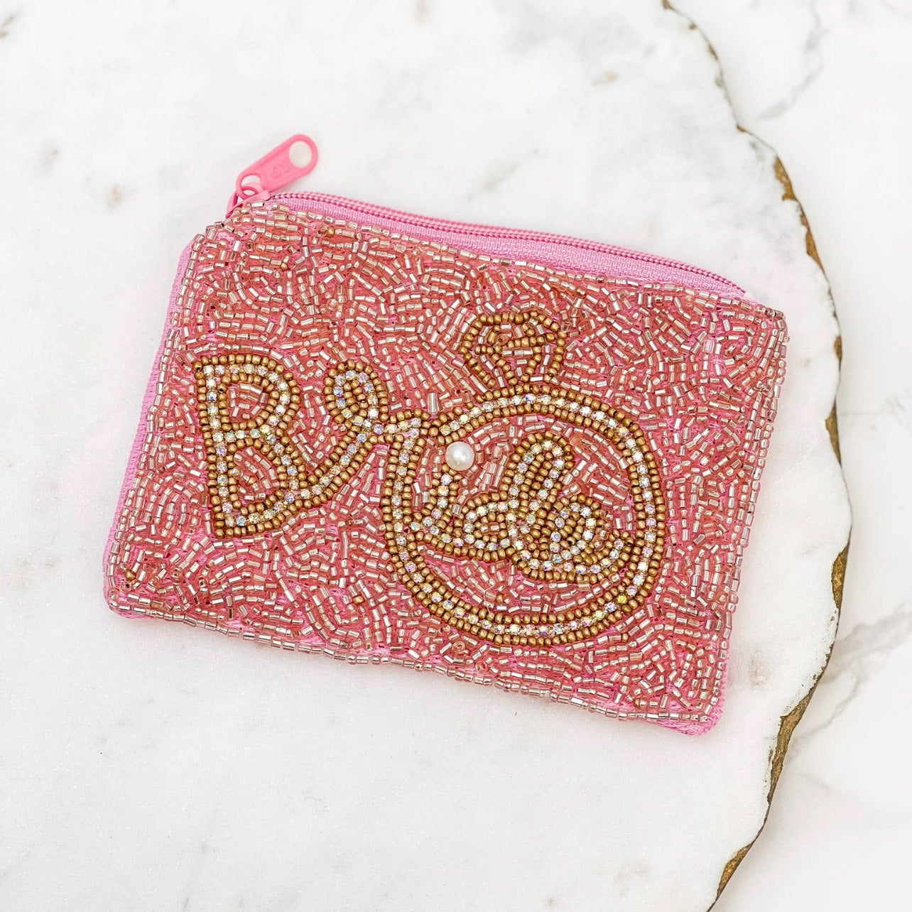 Monedero BRIDE Rosa Anillo