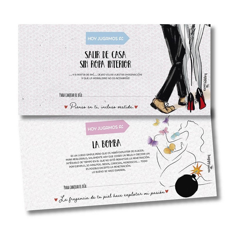 Talonario erótico - LAS TENTACIONES COMO TÚ MERECEN PECADOS COMO YO