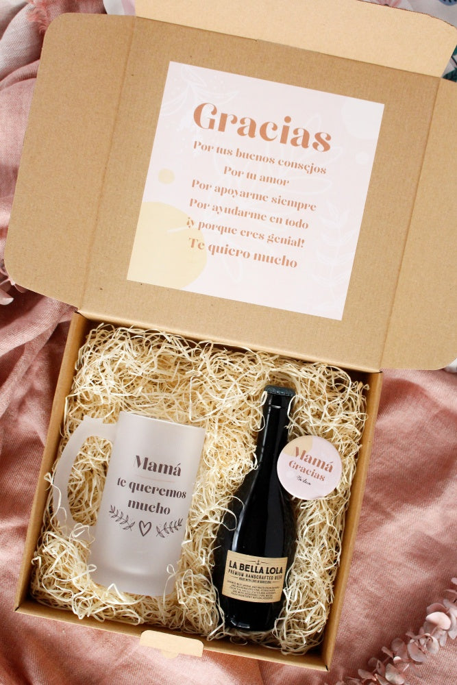 KIT CERVEZA "MAMÁ, GRACIAS POR ESTAR SIEMPRE AHÍ"- Be Love