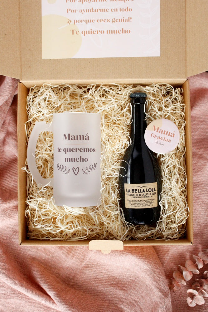 KIT CERVEZA "MAMÁ, GRACIAS POR ESTAR SIEMPRE AHÍ"- Be Love