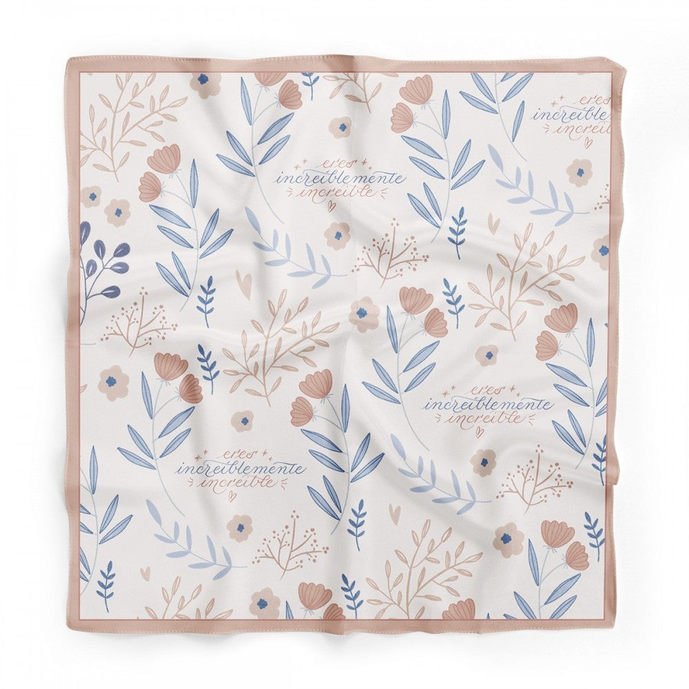 PAÑUELO 90X90 - ERES INCREÍBLE- The Great Moustache