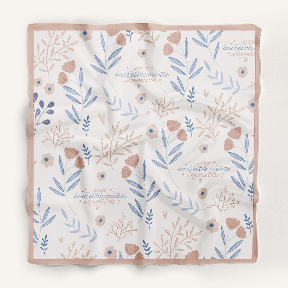 PAÑUELO 90X90 - ERES INCREÍBLE- The Great Moustache