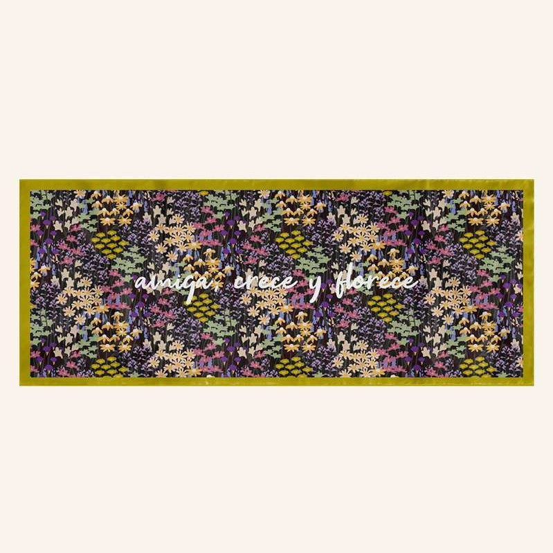 Pañuelo Rectangular AMIGA, CRECE Y FLORECE - UO*