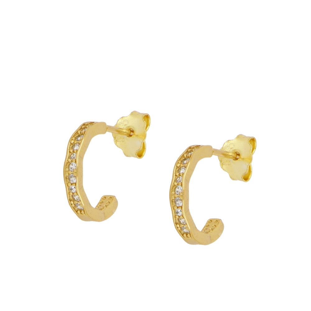 Pendientes aro pequeño. Plata y Plata Chapado Oro