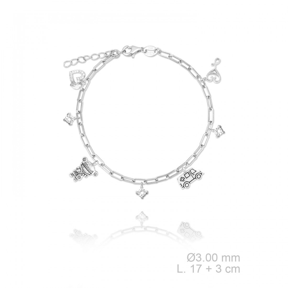 Pulsera de Plata- Enfermera
