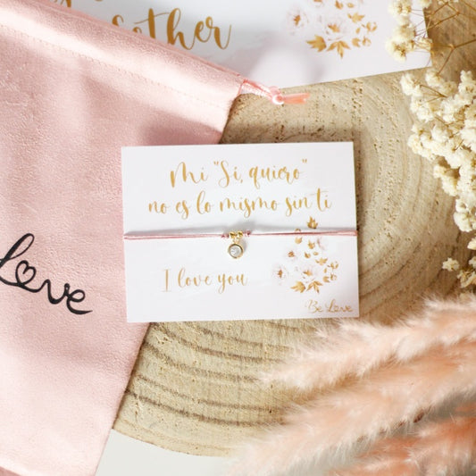 Pulsera "Mi Sí, quiero no es lo mismo sin ti"- Be Love