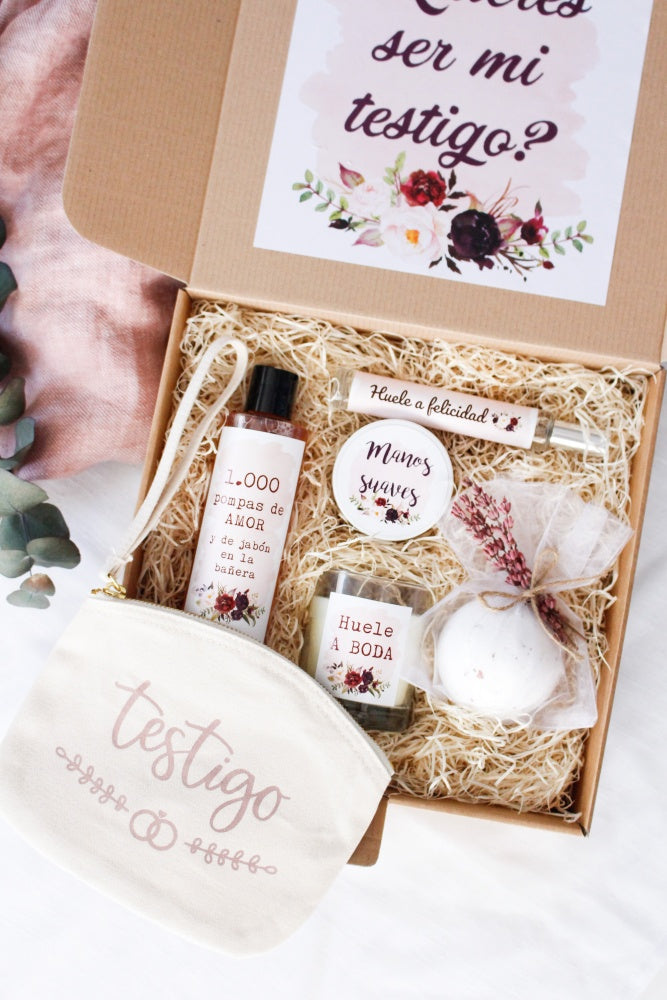 SÚPER KIT PARA TESTIGO DE BODA - Be Love
