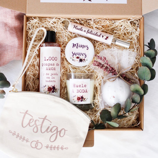 SÚPER KIT PARA TESTIGO DE BODA - Be Love