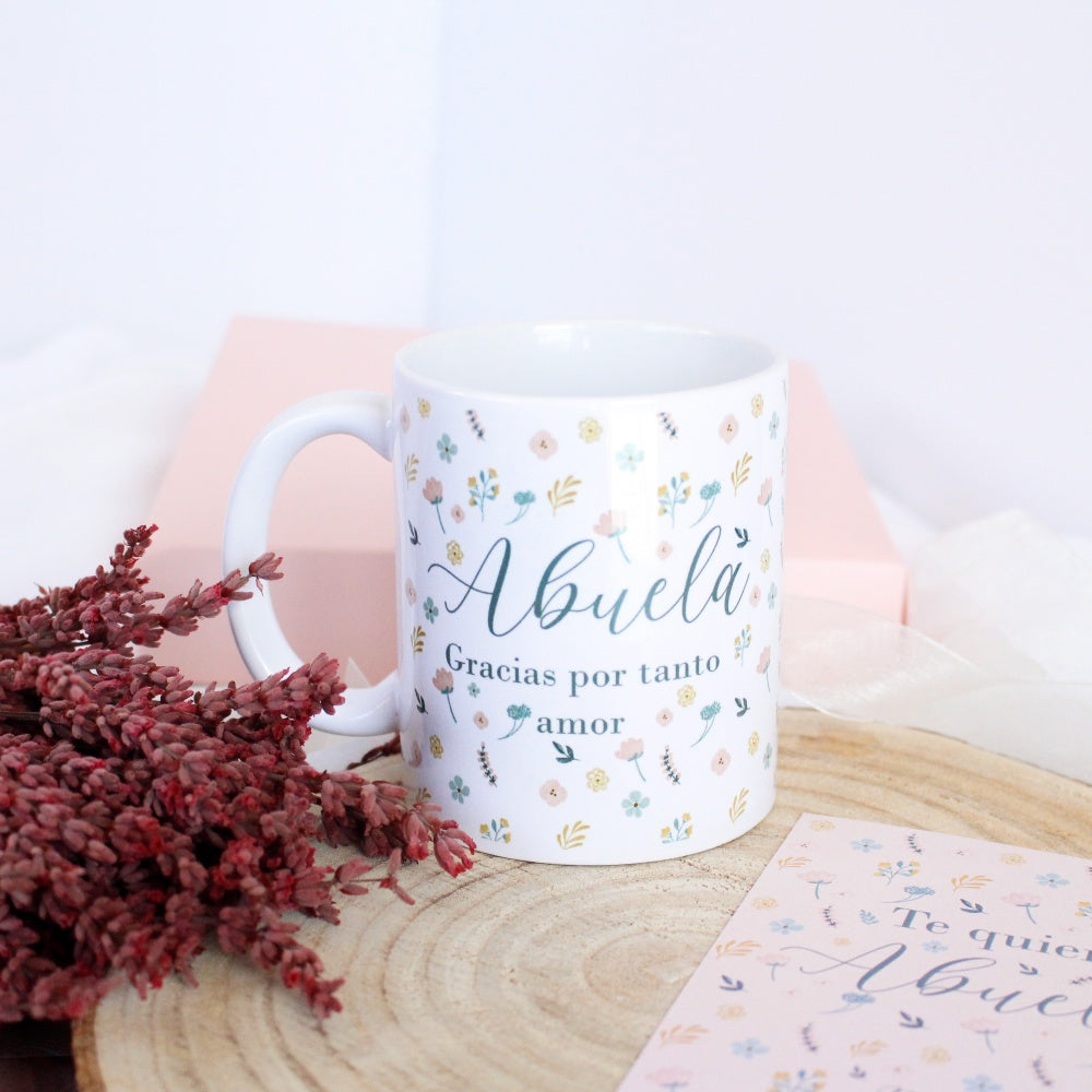 Taza Abuela, gracias por tanto amor- Be Love