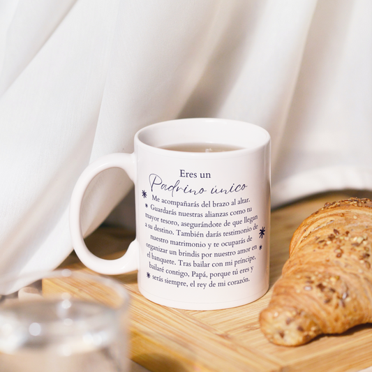 Taza Padrino Único- Be Love