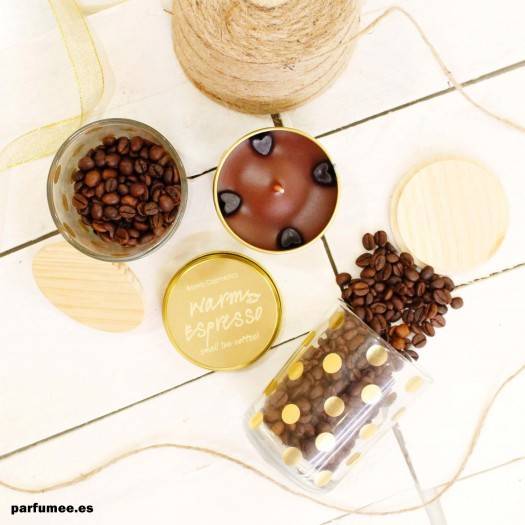 VELA CAFÉ "WARM ESPRESSO" DE BOMB COSMETICS