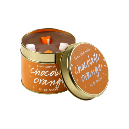 VELA DE CHOCOLATE Y NARANJA BOMB COSMETICS